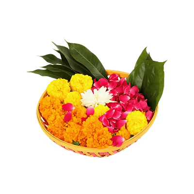 Flowers & Betel Leaves