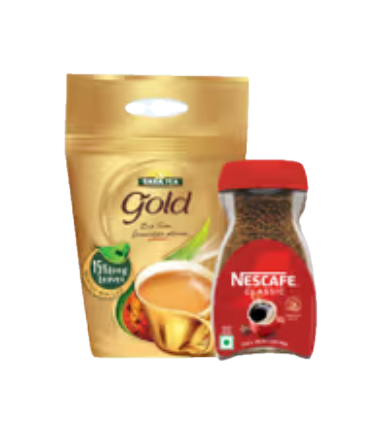 Tea, Coffee & Milk drinks