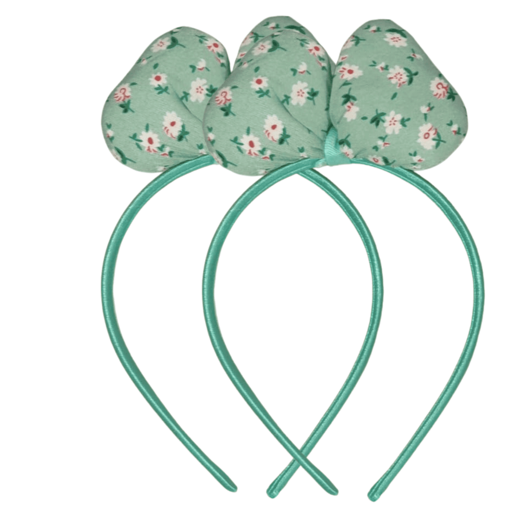 Girls' floral bow headband Combo Pack (2 Pieces), Pack of 2 stylish floral bow headbands 🌸 Soft fabric with beautiful floral print 💖 Lightweight and comfortable to wear 👧 Gentle on kids' hair and scalp