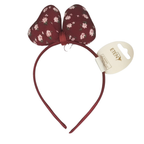 Girls' floral bow headband, Soft and lightweight headband Elegant floral print bow design Comfortable for all-day wear Gentle on children's hair and scalp