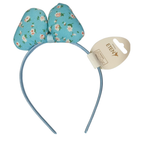Girls' floral bow headband, Soft and lightweight headband Elegant floral print bow design Comfortable for all-day wear Gentle on children's hair and scalp