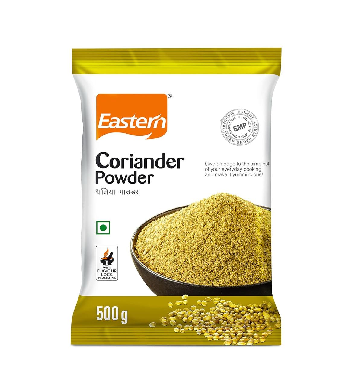 Coriander Powder Eastern  – 100% Pure & Freshly Ground Dhania for Indian Cooking, Curries, Gravies & Spice Blends | Natural Aroma, Authentic Flavor | No Added Colors or Preservatives | 100g Pack