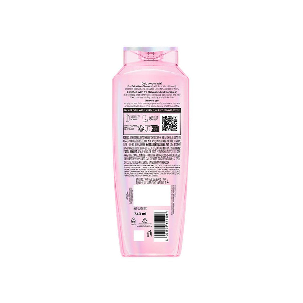 LOREAL Paris Glycolic Gloss Shine Boosting Shampoo