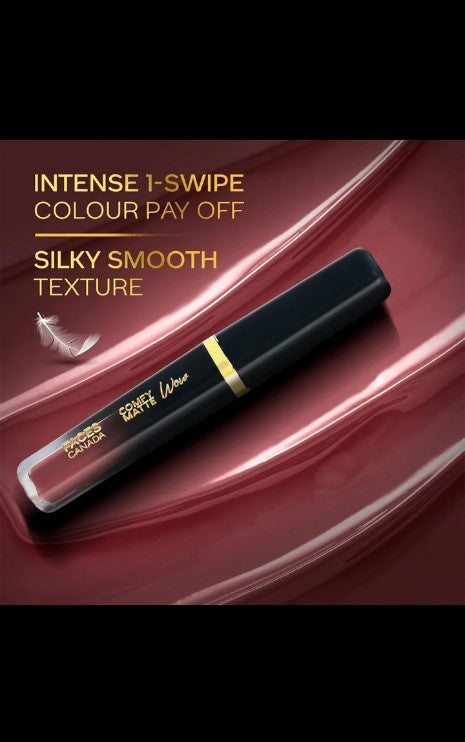 FACESCANADA Comfy Matte Wow Liquid Lipstick - Cocoa Crush 07,