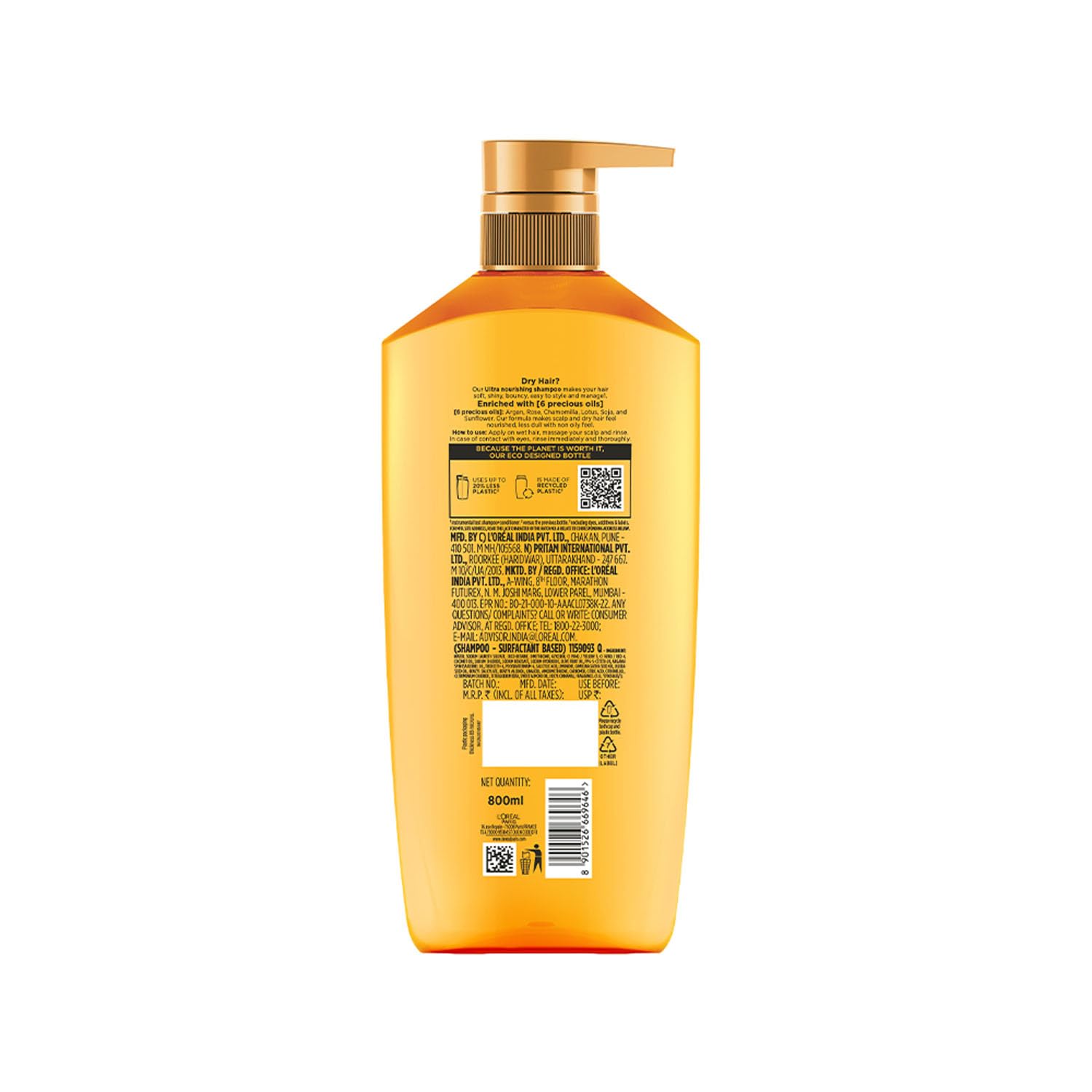 L'Oreal Paris Extraordinary Oil Nourishing Shampoo