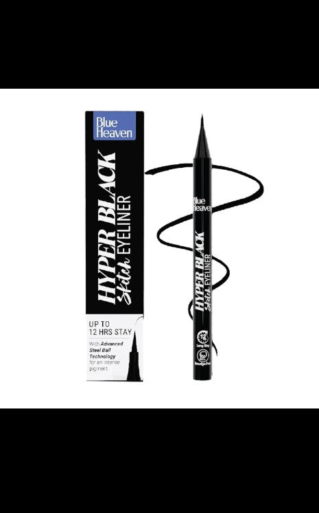 Blue Heaven Hyper Black Sketch Eyeliner Pen