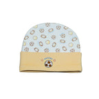 Baby Hat Cap 2-Pack – Soft Cotton, Unisex (0–9 Months)