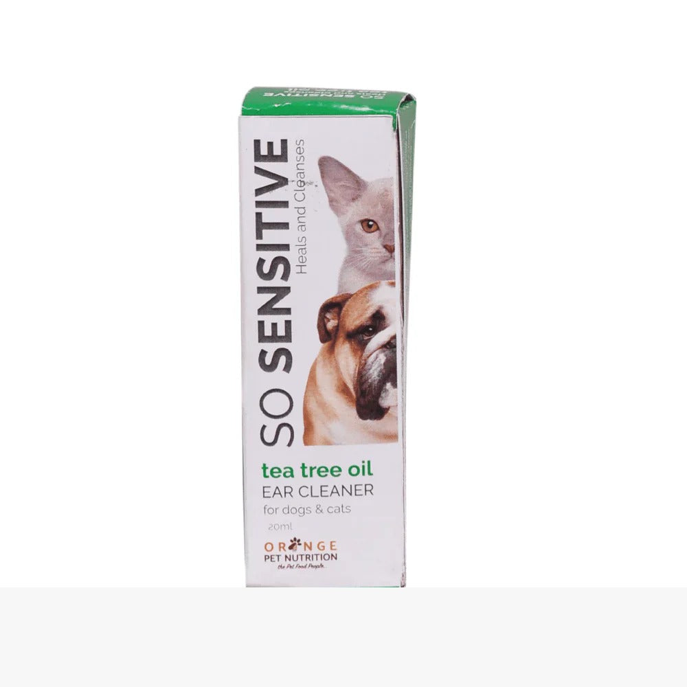 BI Grooming So Sensitive Tea Tree Oil Ear Cleaner for Dogs and Cats