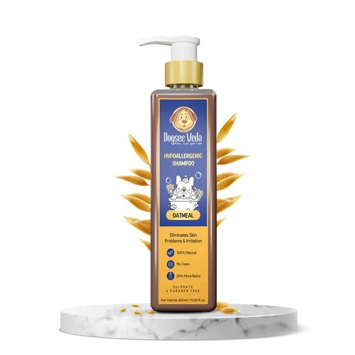 Dogsee Veda Oatmeal Hypoallergenic Dog Shampoo