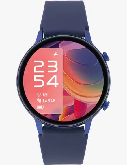 Fastrack Reflex Play + BT Calling 1.3 AMOLED Display Smartwatch | blue |
