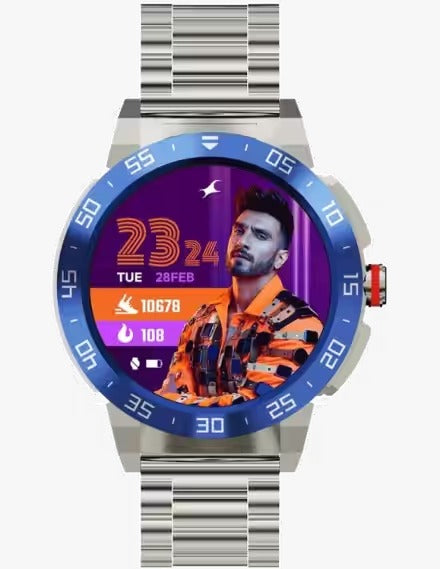 Fastrack Magnus FX3 Luxury Metal Smartwatch.