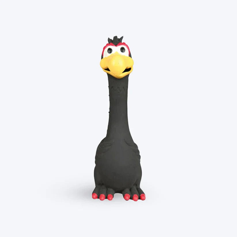 Trixie Bird Latex Toy for Dogs-Black