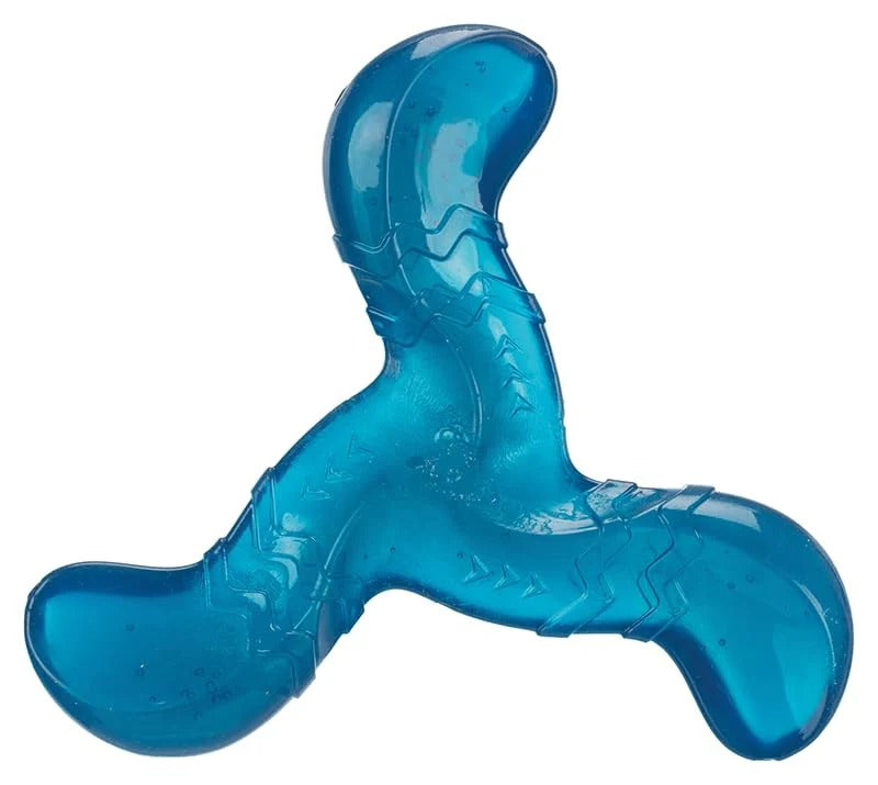 Trixie Bungee Boomerang Triplex Dog Toy-Blue