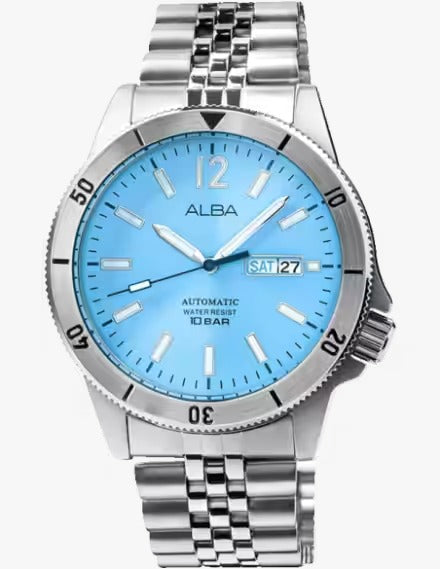 Alba Olympic Blue Automatic Watch, model number AL4653X1.