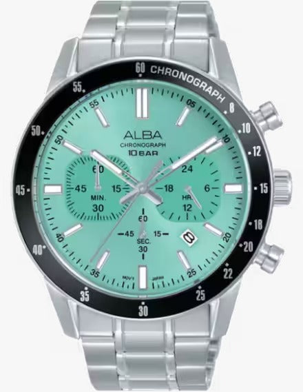 Alba AT3J83X1 men's chronograph watch
