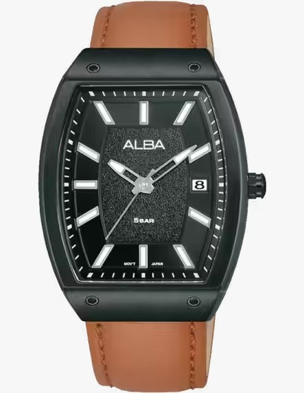 Alba Men's Active Quartz Watch|brown|
