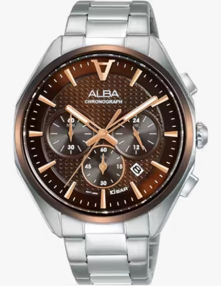 Alba AT3H57X1 Chronograph watch.