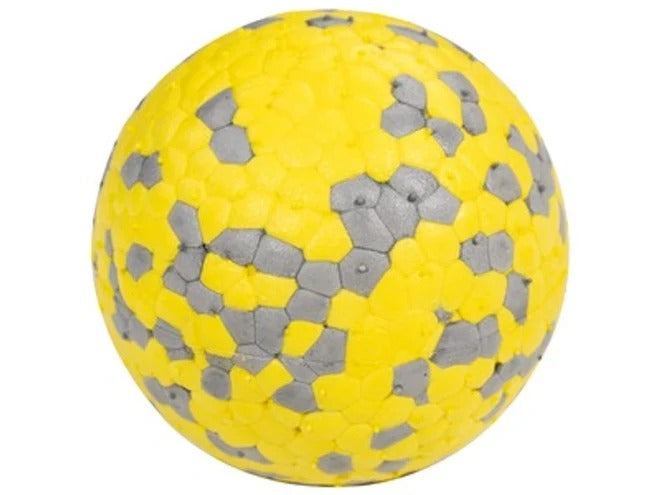 M-Pets Bloom Ball Toy for Dogs Yellow&Grey