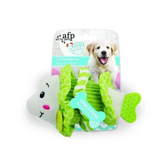 afp Little Buddy Plush Toys for Puppy Dogs-Green