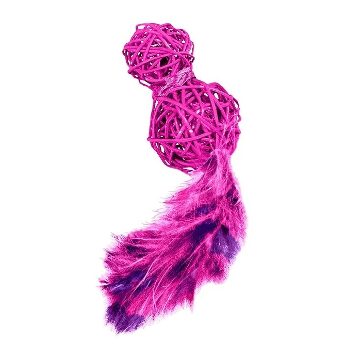 Kong Cat Wubba Natural Wicker Cat Toy