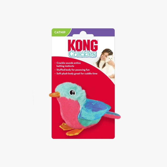 Kong Crackles Tweetz Bird Plush Toy