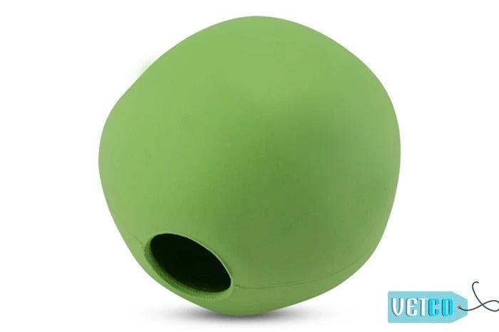 Beco Rubber Ball Chew Toy for Dogs-Green