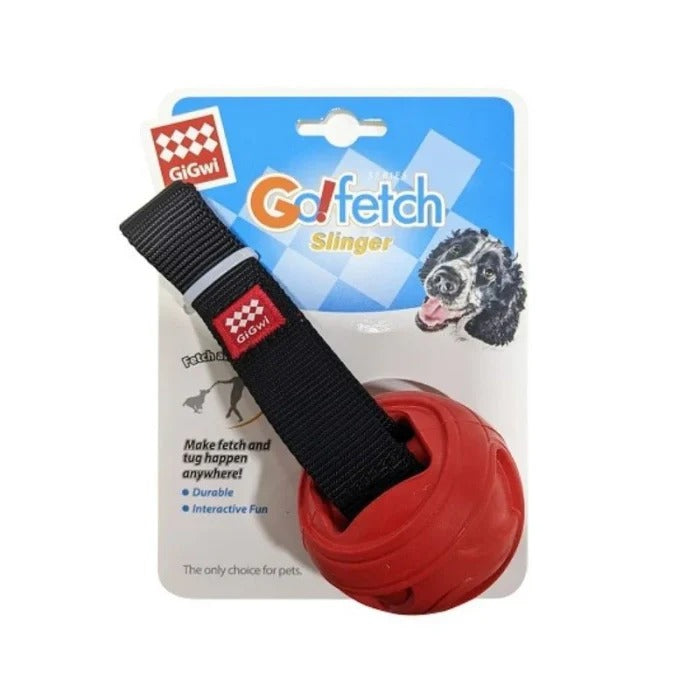 GiGwi Slinger Rubber Ball Toy for Dogs