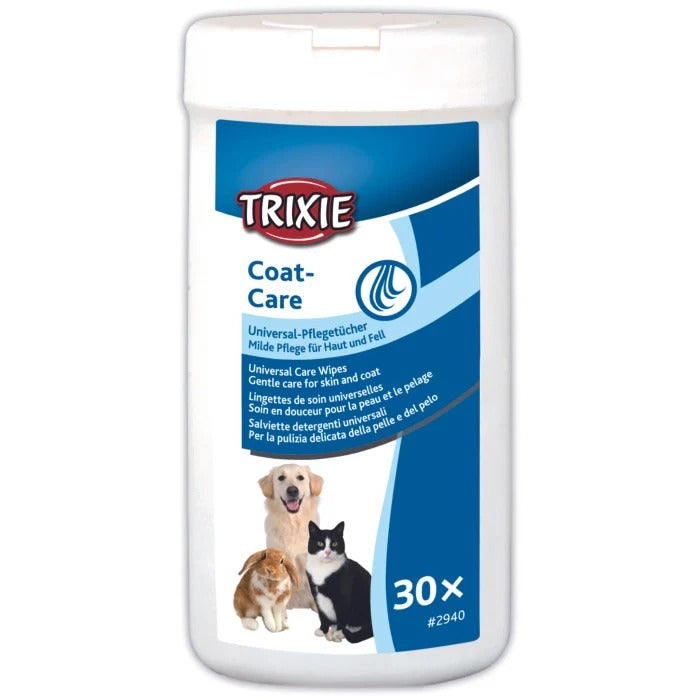 Trixie Coat Care Wipes for Dogs & Cats