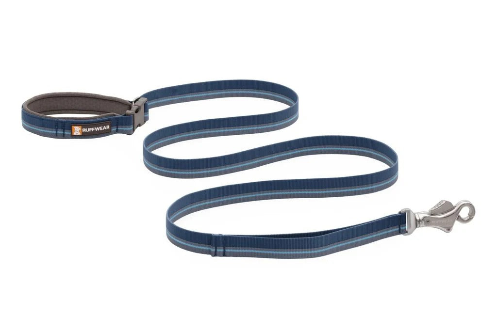Ruffwear Flat Out Leash for Dogs-Blue Horizone