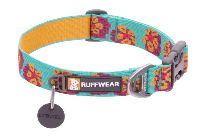 Ruffwear Flat Out Dog Collar-Spring Burst