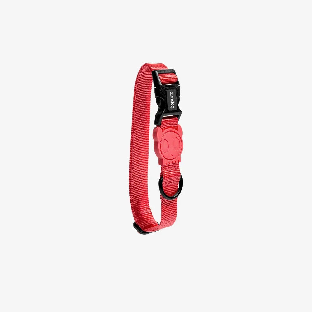 Zee Dog Collar for Dogs- Neon Coral