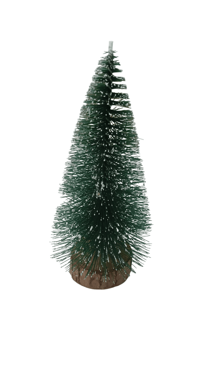 Christmas Tree Mini Snow-Covered  | Small Artificial Frosted Xmas Tree for Tabletop Holiday Decoration
