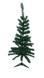 Christmas Tree 3 Feet Green | Artificial Holiday Tree for Home, Office & Party Decor | Pre-Lit or Unlit Tabletop/Stand Decoration