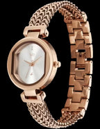 Fastrack Vyb 6.0 Seeker Quartz Silver Round Dial Women's Watch