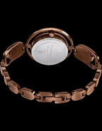Fastrack Women Pulse III Brown Dial Brass Strap Analog Watch