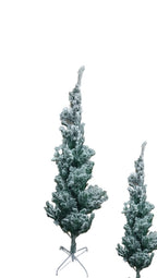 Christmas Tree |6-Foot Snow Flocked mas tree | Artificial Holiday Tree for Indoor Decoration | Perfect for Home, Office & Party Decor