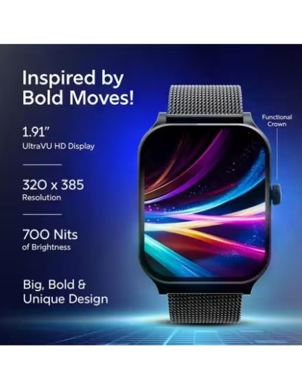 Fastrack 1.91 HD Display|700 Smartwatch
