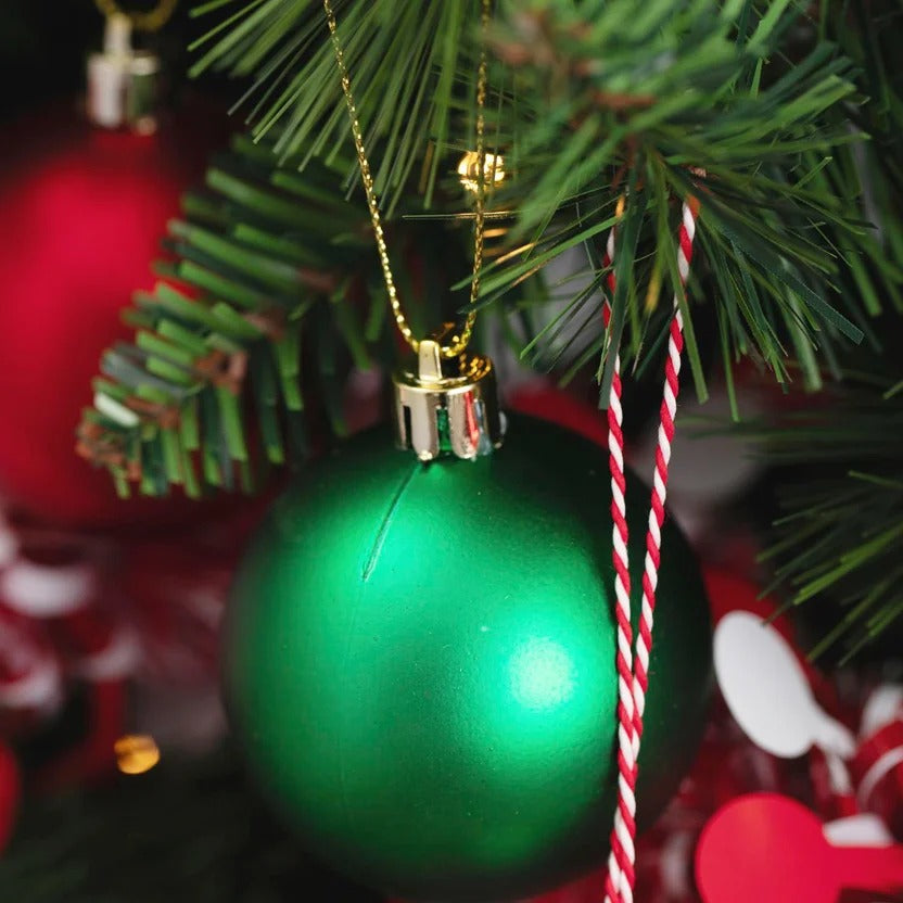 Christmas Tree Ornaments – Pack of 10 | Hanging Decorations for Xmas Trees | Festive Holiday Decoration