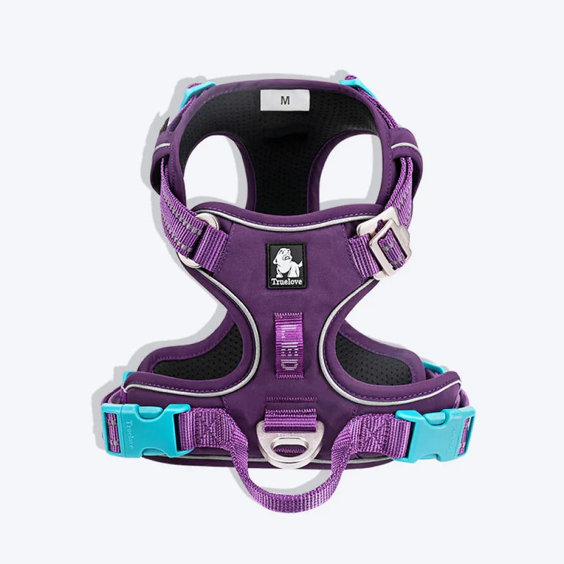 True Love No Pull Cordura Harness For Dogs-Purple