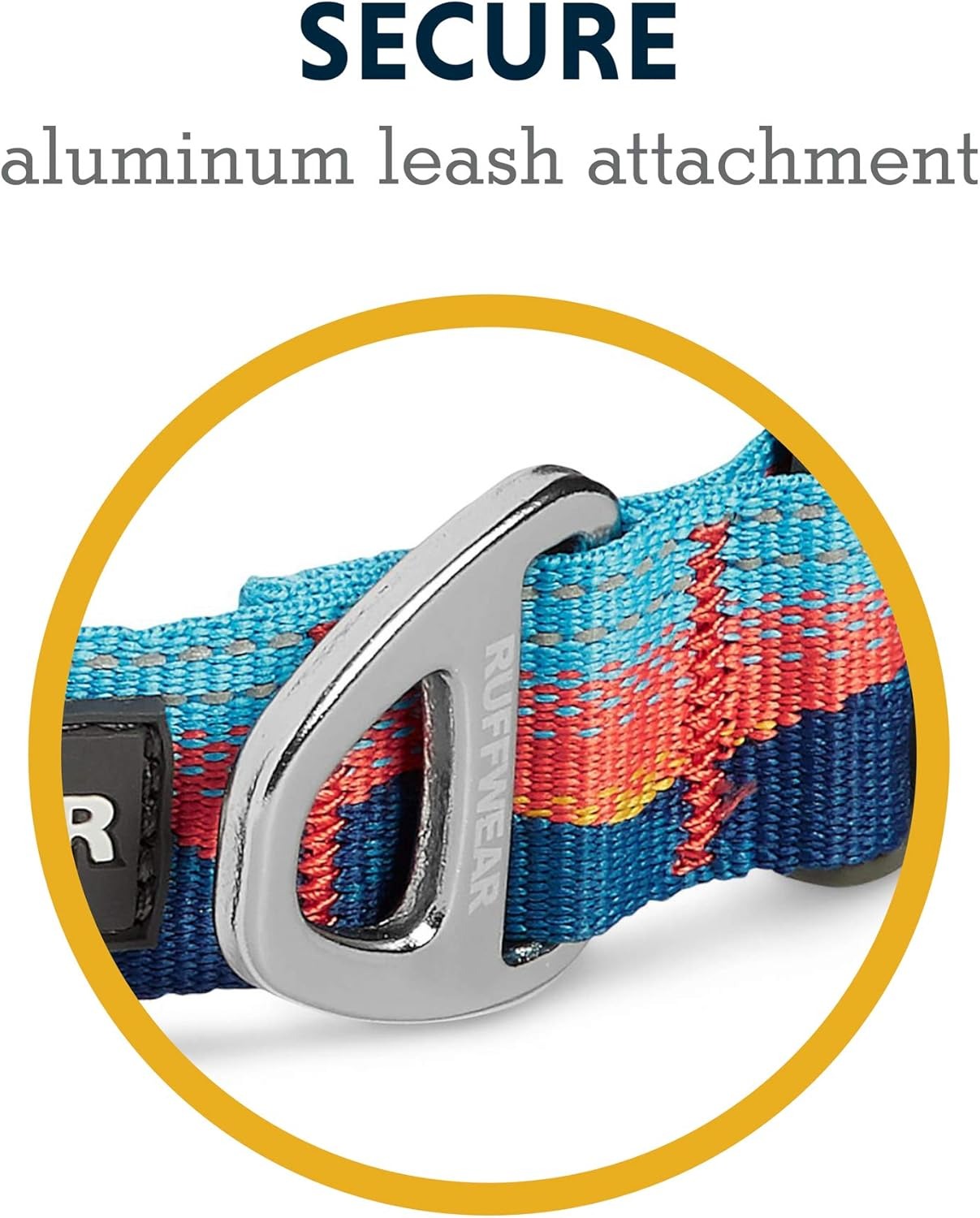 Ruffwear Top Rope Collar for Dogs-Sunset