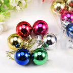 Christmas Tree Ornaments – Pack of 6 Balls | Hanging Decorations for Xmas Tree, Home & Party