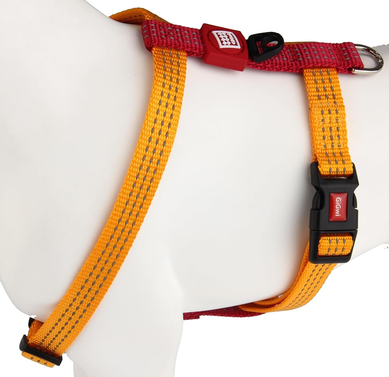 Gigwi Classic Line Harness for Dogs-Yellow