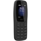 NOKIA - 105 SS WIRELESS FM CHARCOAL