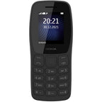NOKIA - 105 SS CLASSIC WIRELESS FM CHARCOAL (WITH CHARGER)