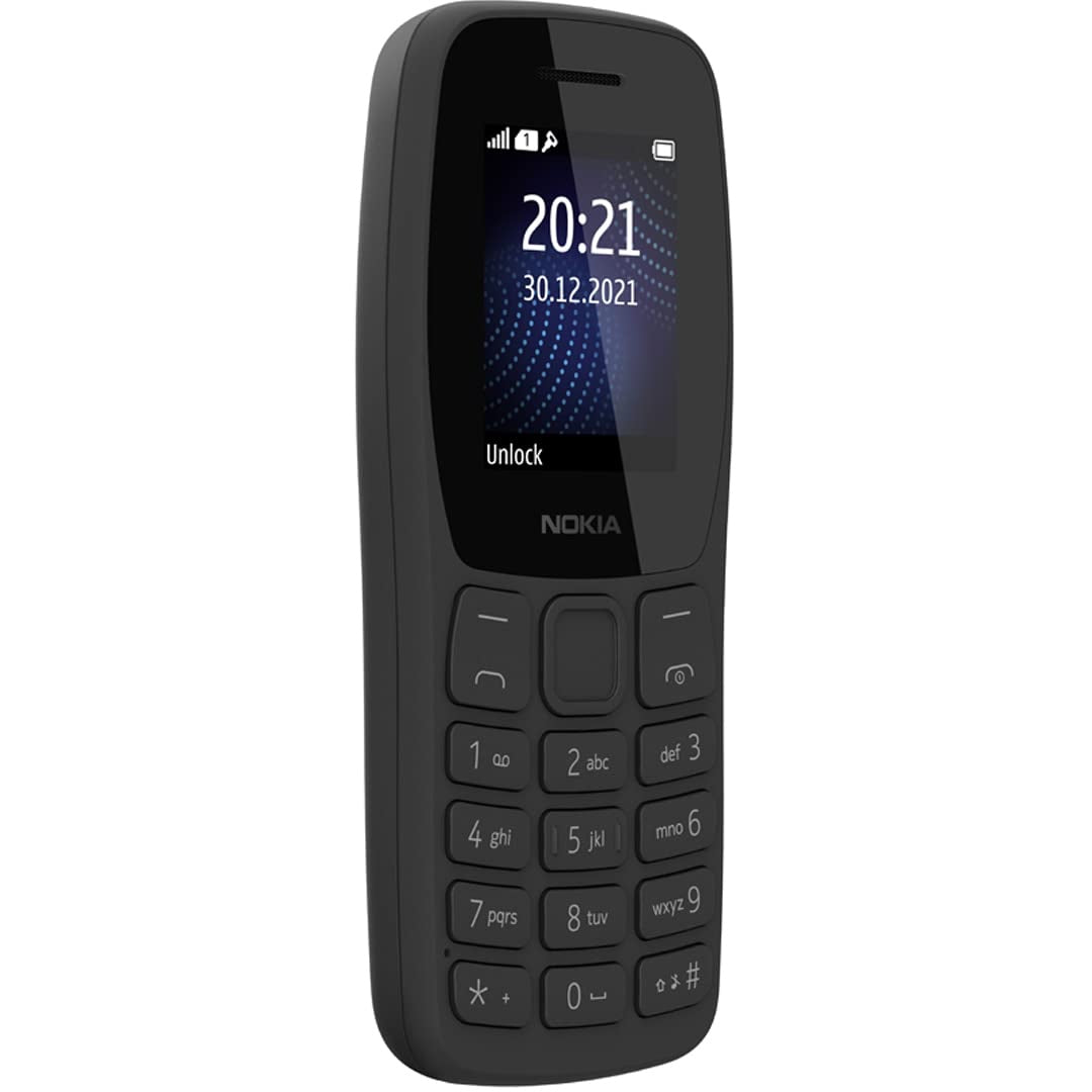 NOKIA - 105 SS CLASSIC WIRELESS FM CHARCOAL (WITH CHARGER)