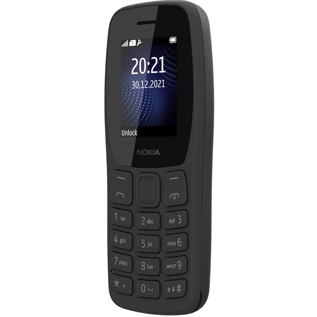 NOKIA - 105 SS CLASSIC WIRELESS FM CHARCOAL (WITH CHARGER)