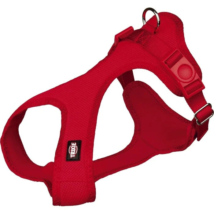 Trixie Comfort Soft Touring Harness for Dogs-Red