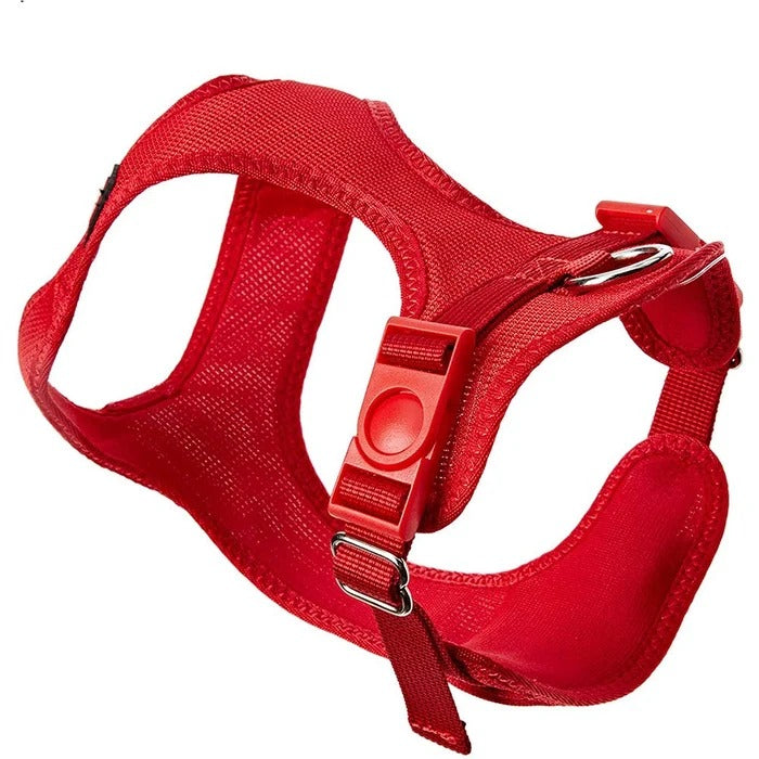 Trixie Comfort Soft Touring Harness for Dogs-Red