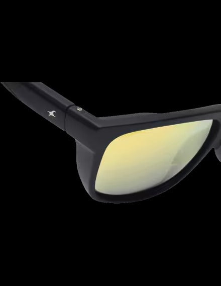 Sunglasses - Fastrack Gold Wayfarer Polarized Sunglasses for Men |Driving Sunglasses Men | Outdoor Sunglasses Men | Everyday Wear Sunglasses | Sunglasses Gift for Men