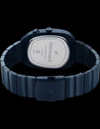 Fastrack Men UFO Quartz Multifunction Black Dial Blue Stainless Steel Strap Watch